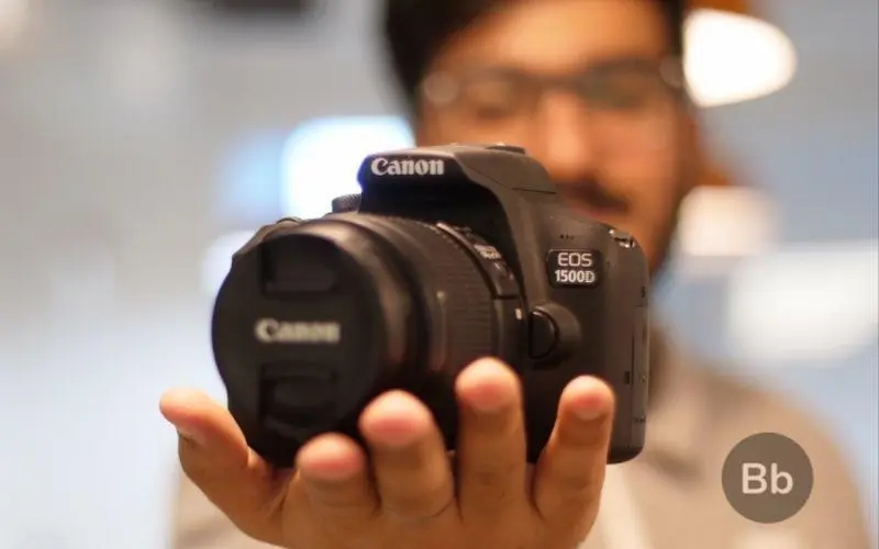 canon eos1500d black